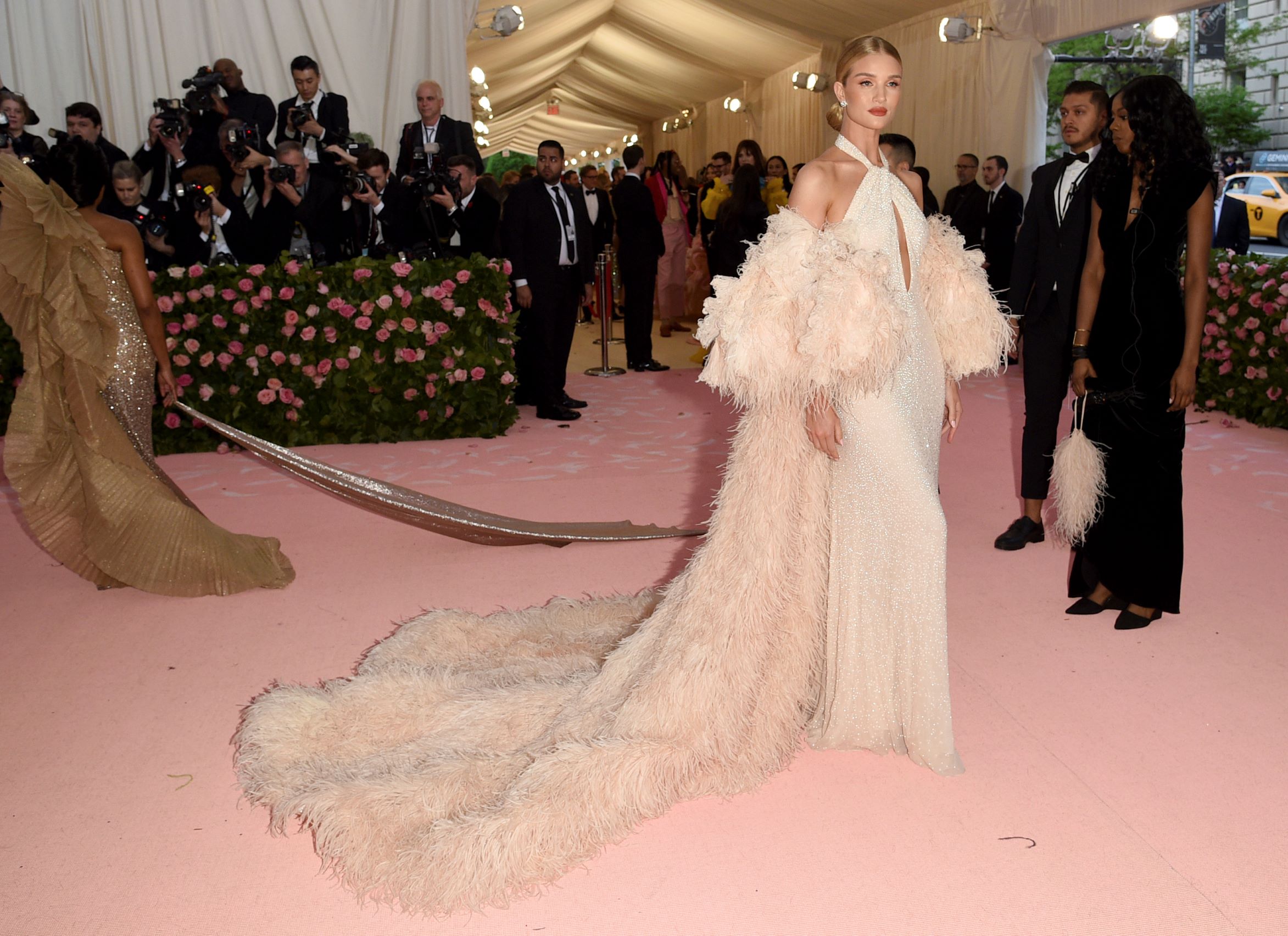 La modelo y actriz Rosie Huntington-Whiteley. (AP)