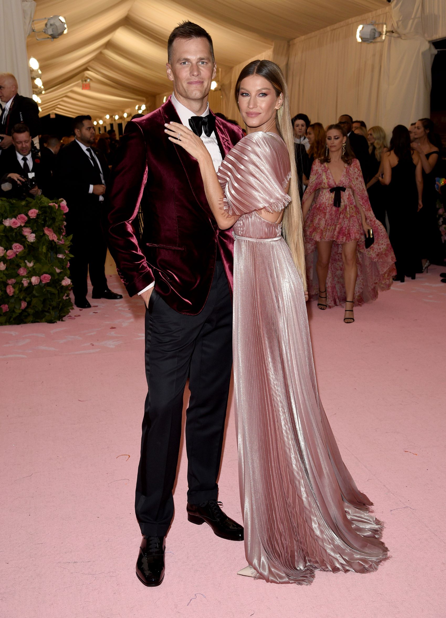 Tom Brady y la supermodelo Gisele Bundchen. (AP)