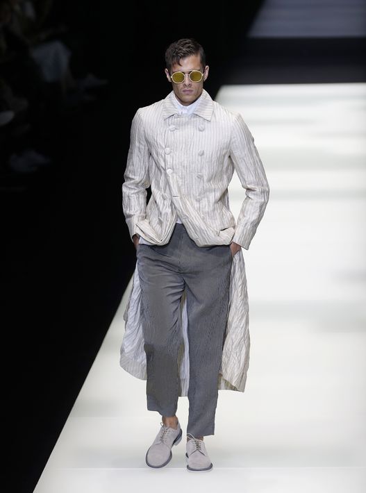 Colección primavera/verano 2018 de Giorgio Armani.