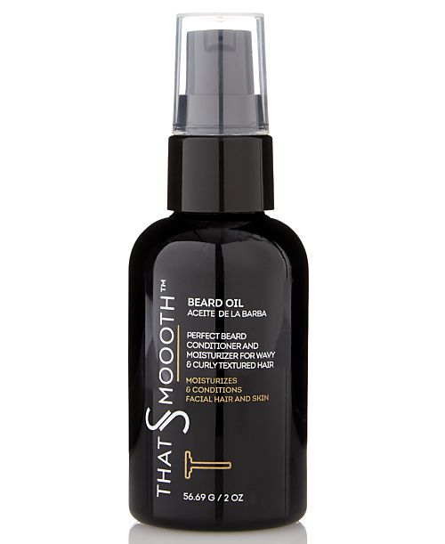 Aceite para la barba de la línea That's Smooth de Miguel Martínez, egresado de The Workshop de Macy's.