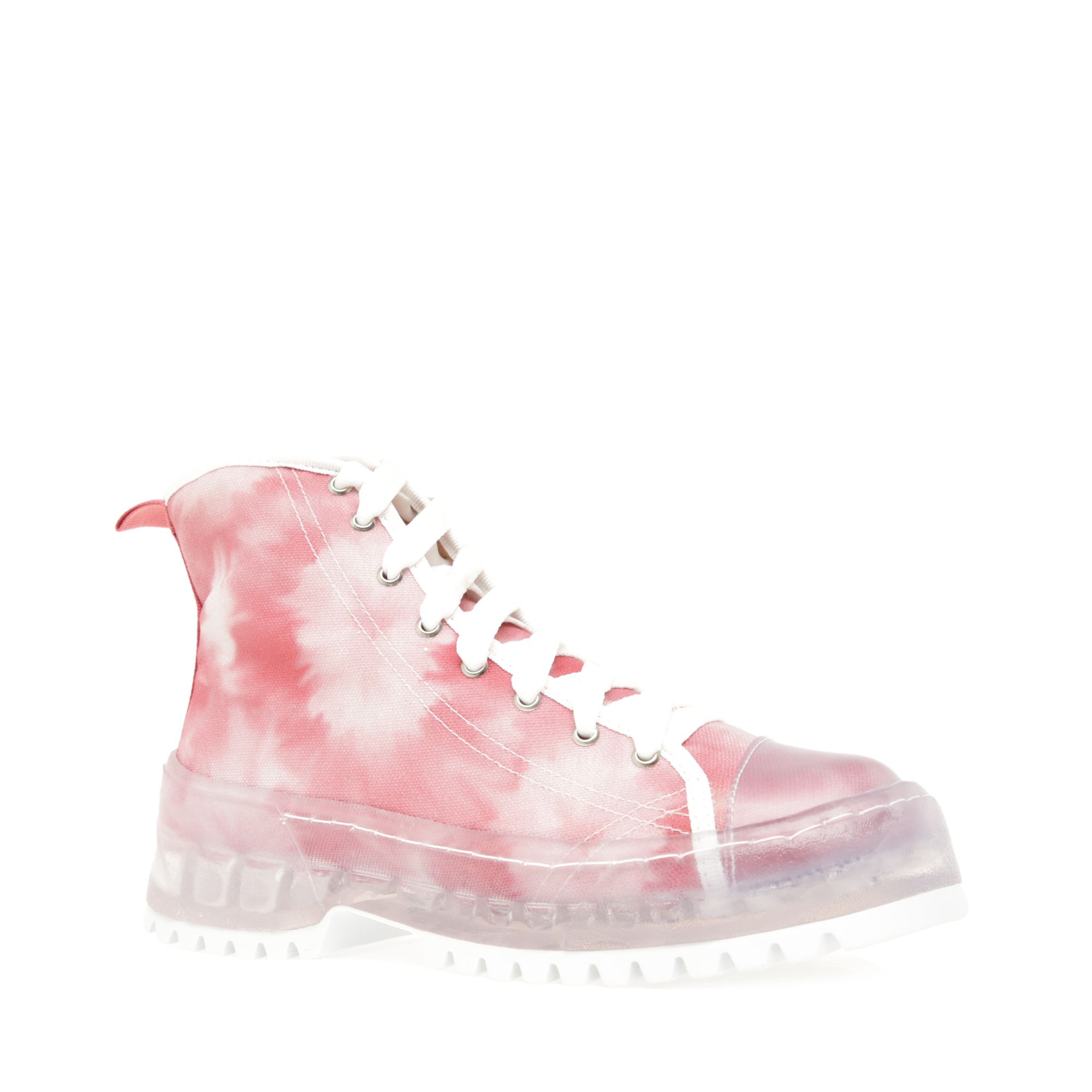 Tenis con suela transparente, disponible en Novus. (Suministrada)