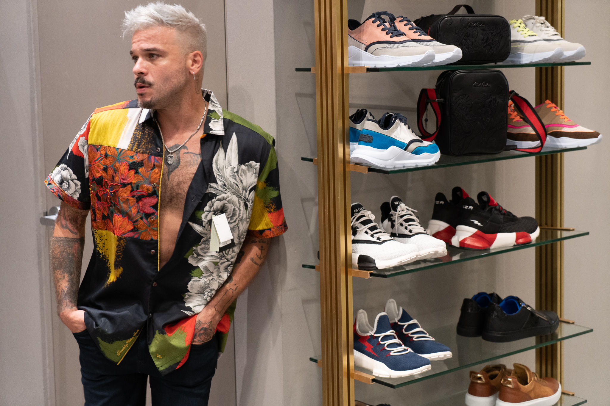 Con la asesoría de su "stylist" de moda, Kathy Rossy, Capó optó por un estilo tropical. (Suministrada)