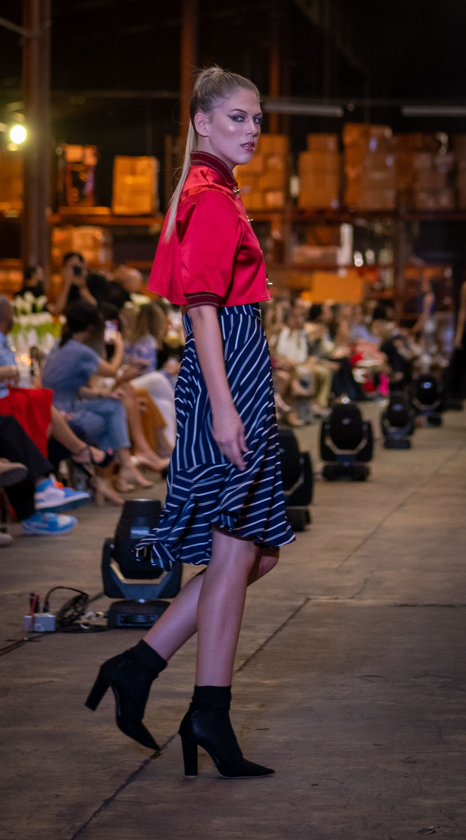 Desfile de Miriam Budet. (Foto: Ricky Reyes Vázquez)