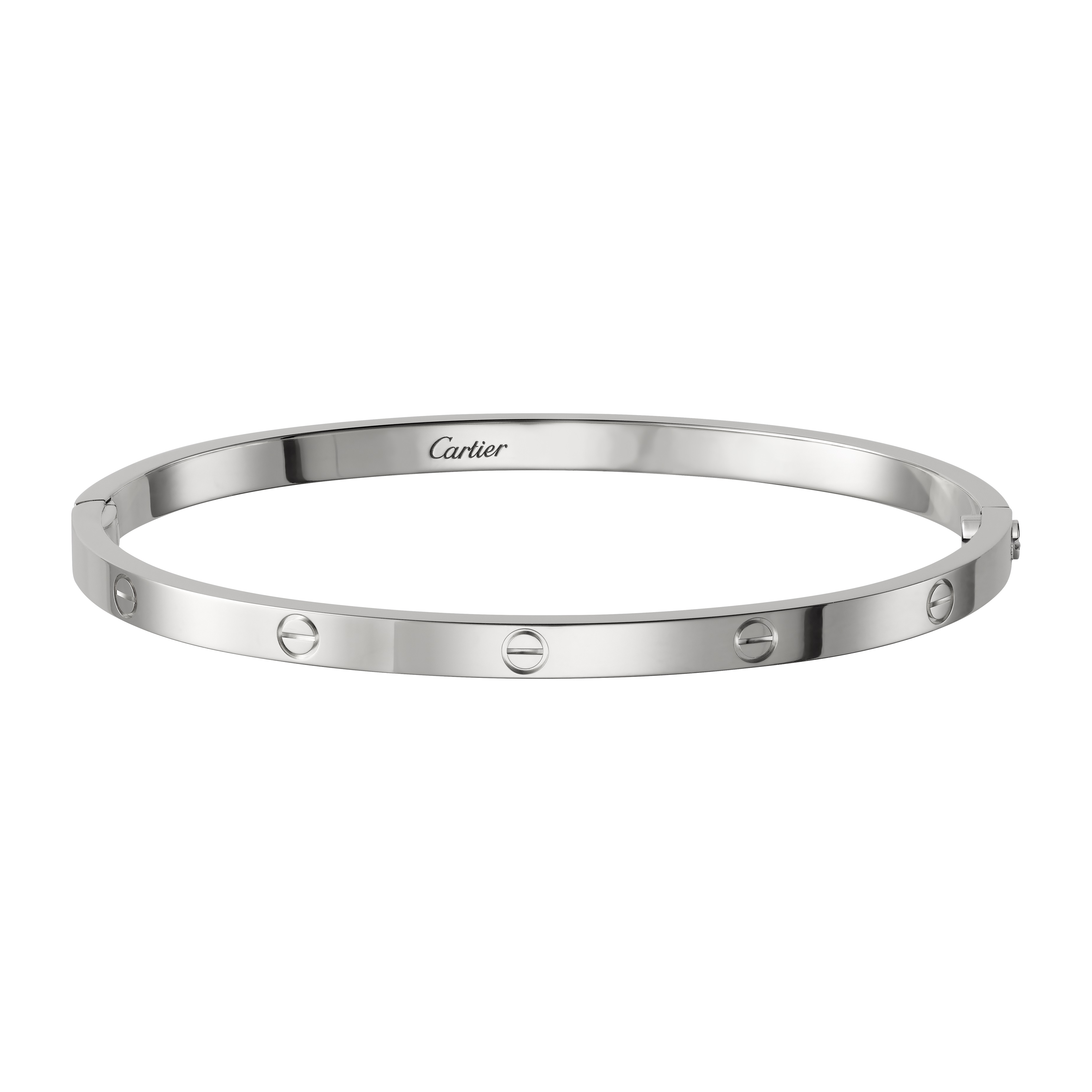 Estilo clásico - La pulsera Love de Cartier es una de esas alternativas con la que siempre vas a agradar. Consíguela en la tienda Cartier de la Avenida Ashford, en Condado. (Suministrada)