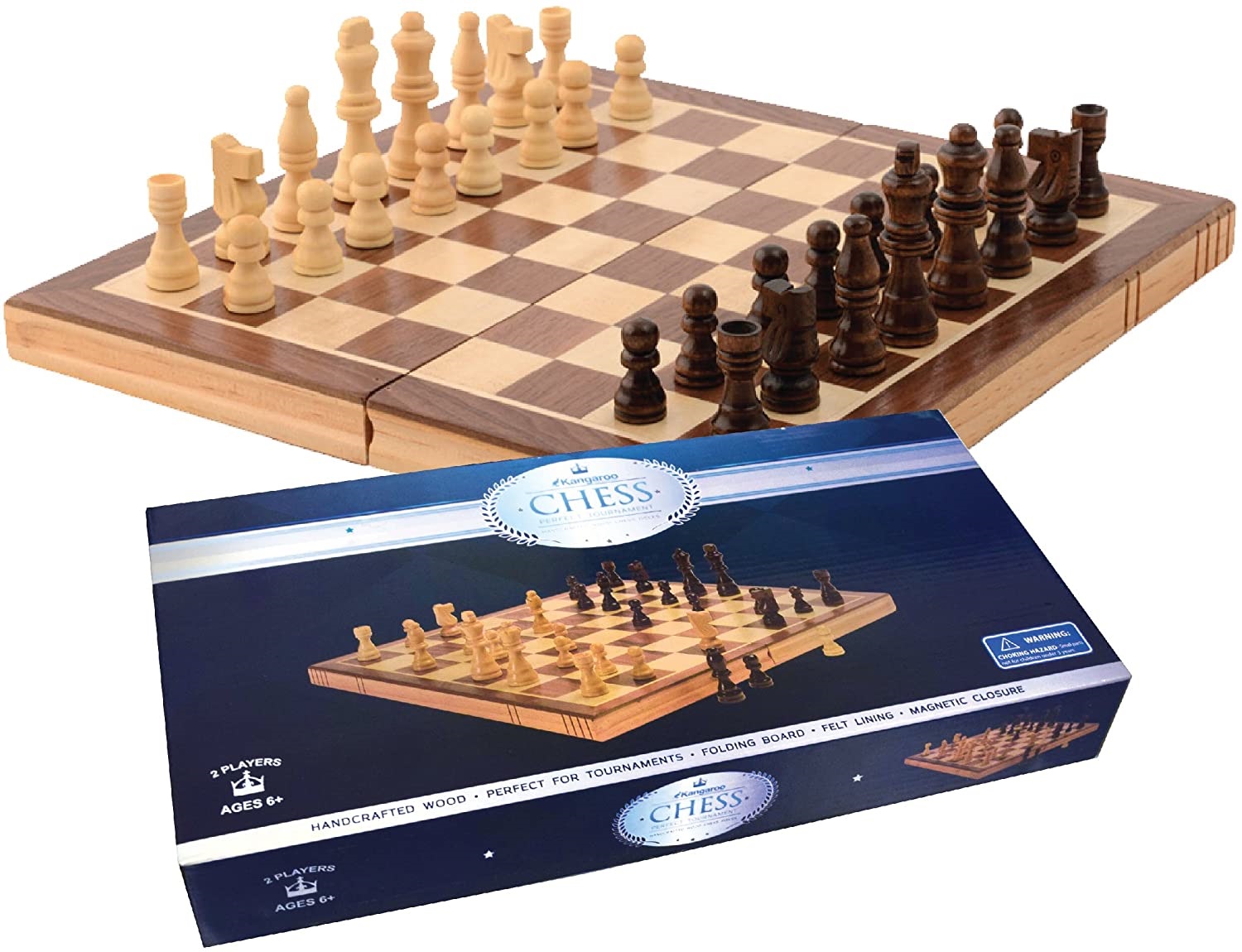 Juego para toda la familia - Si la serie “The Queen’s Gambit” los dejó deseosos de conocer más sobre el ajedrez o simplemente avivó el deseo de volver a jugar, este tablero de Amazon.com puede ser una excelente opción de regalo. (Suministrada)