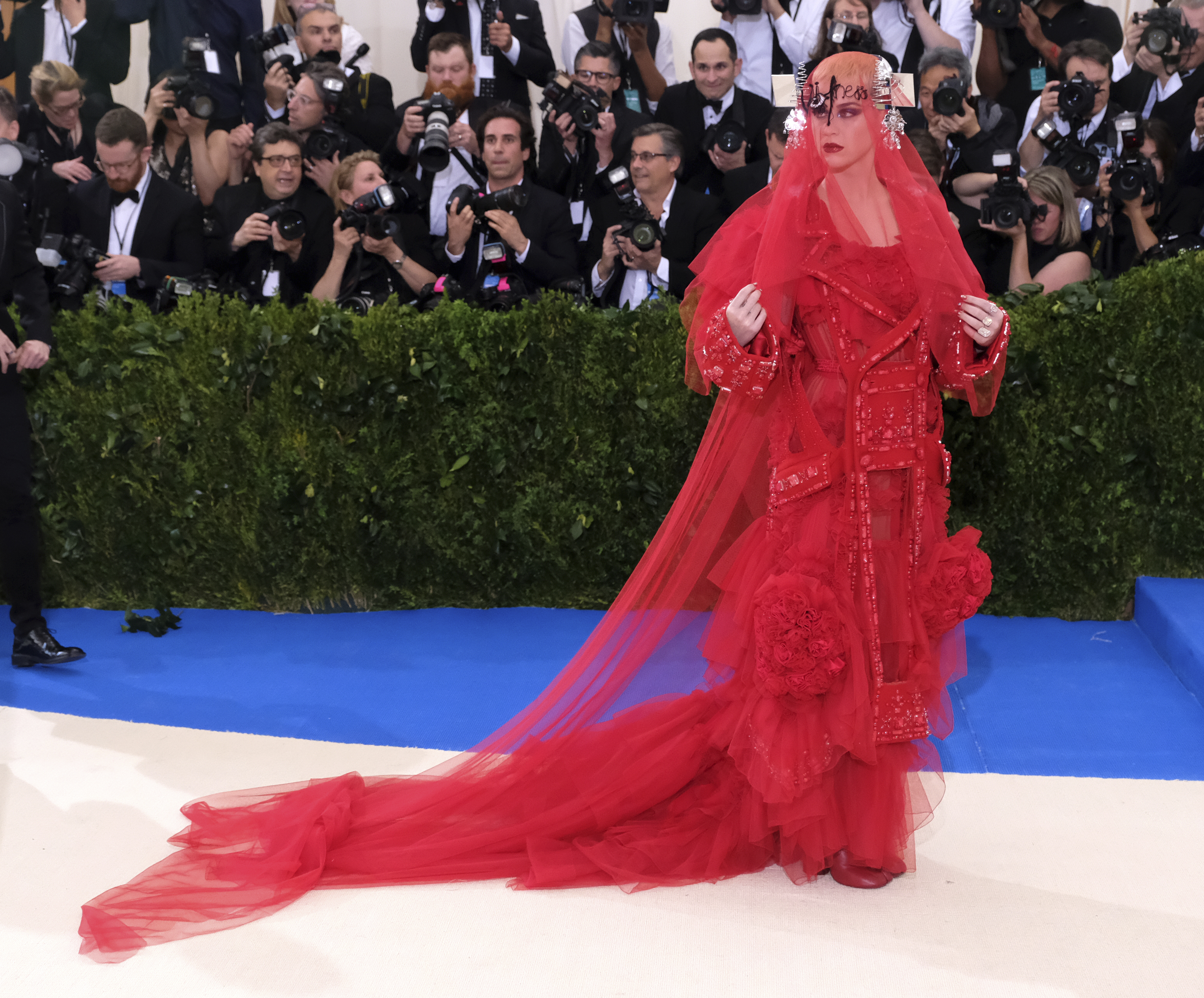 En el 2015 asistió junto al diseñador Jeremy Scott a la apertura de “China: Through the Looking Glass”. (Foto: Archivo)