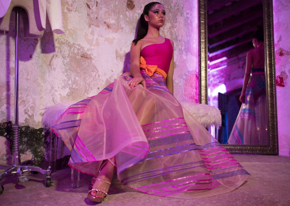 La colección presentada en Puerto Rico lleva por nombre " Sunset". (Foto: Neidy Rosado)