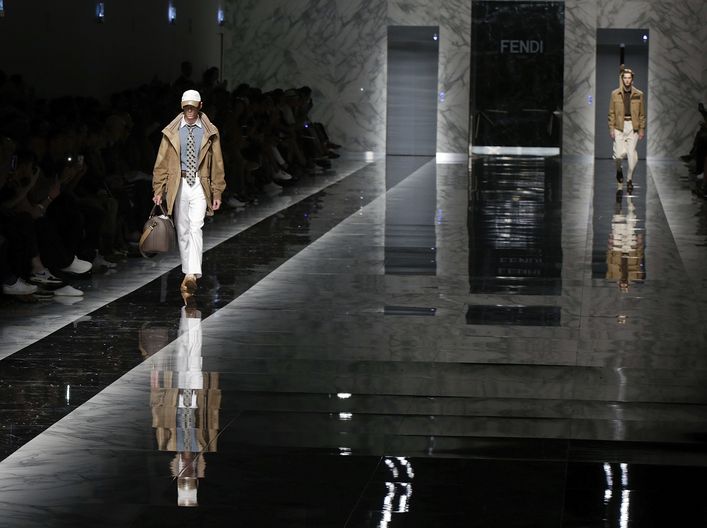 Colección primavera/verano 2018 de Fendi.
