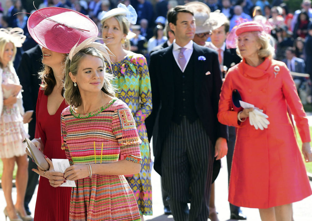 Cressida Bonas, izquierda.