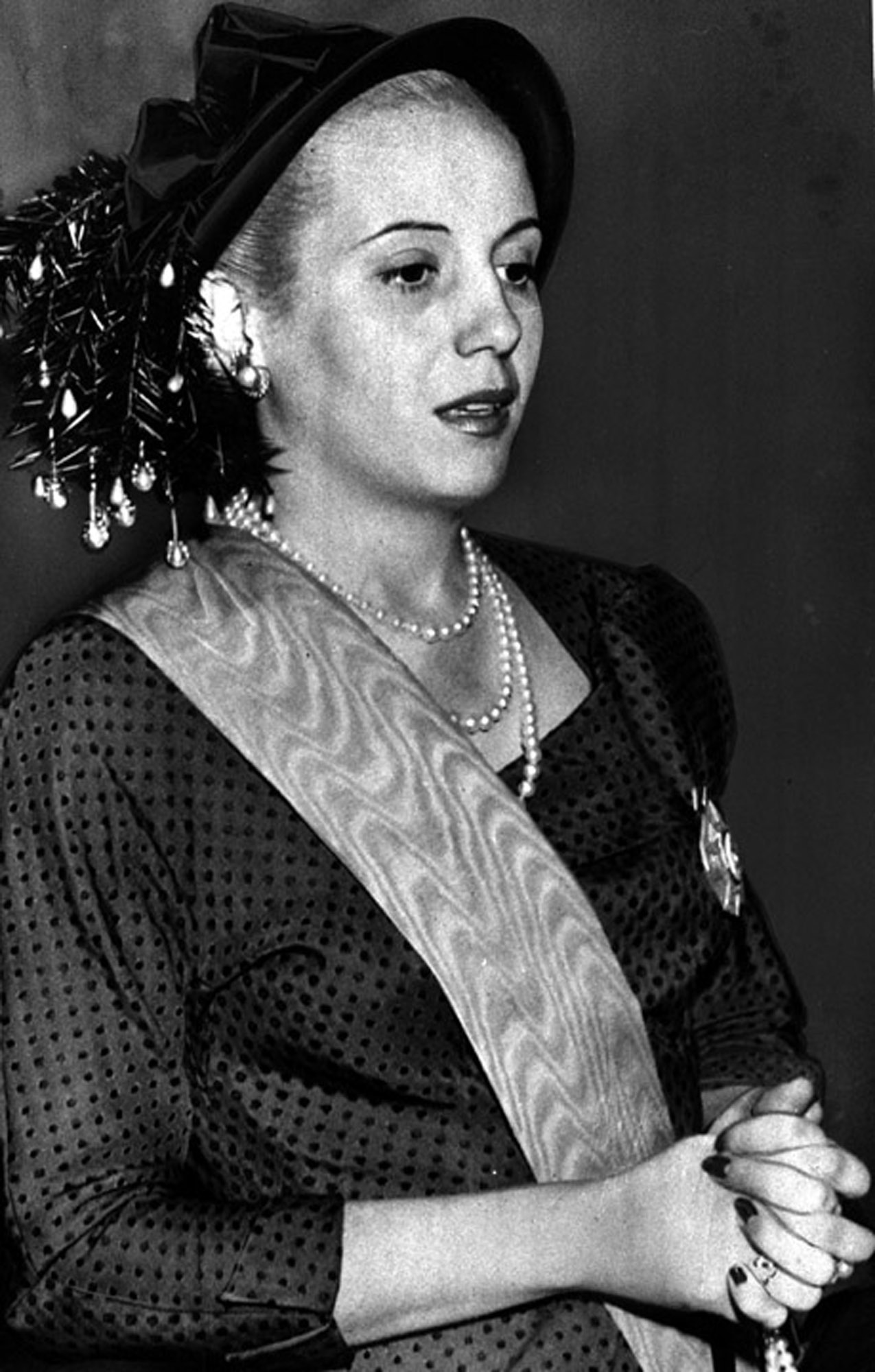 Eva Perón fue actriz antes de su matrimonio con Juan Perón e integrarse en la política argentina. (Archivo)