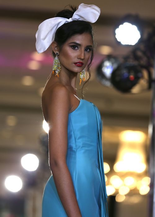 Desfile de Jaer Cabán. (Foto: David Villafañe)