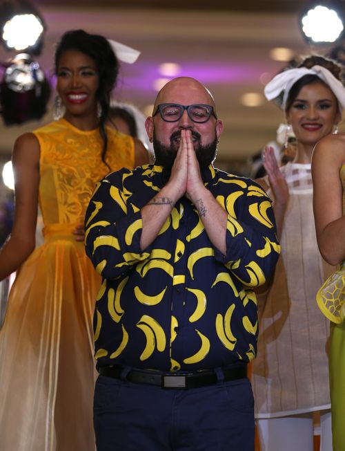 Desfile de Jaer Cabán. (Foto: David Villafañe)