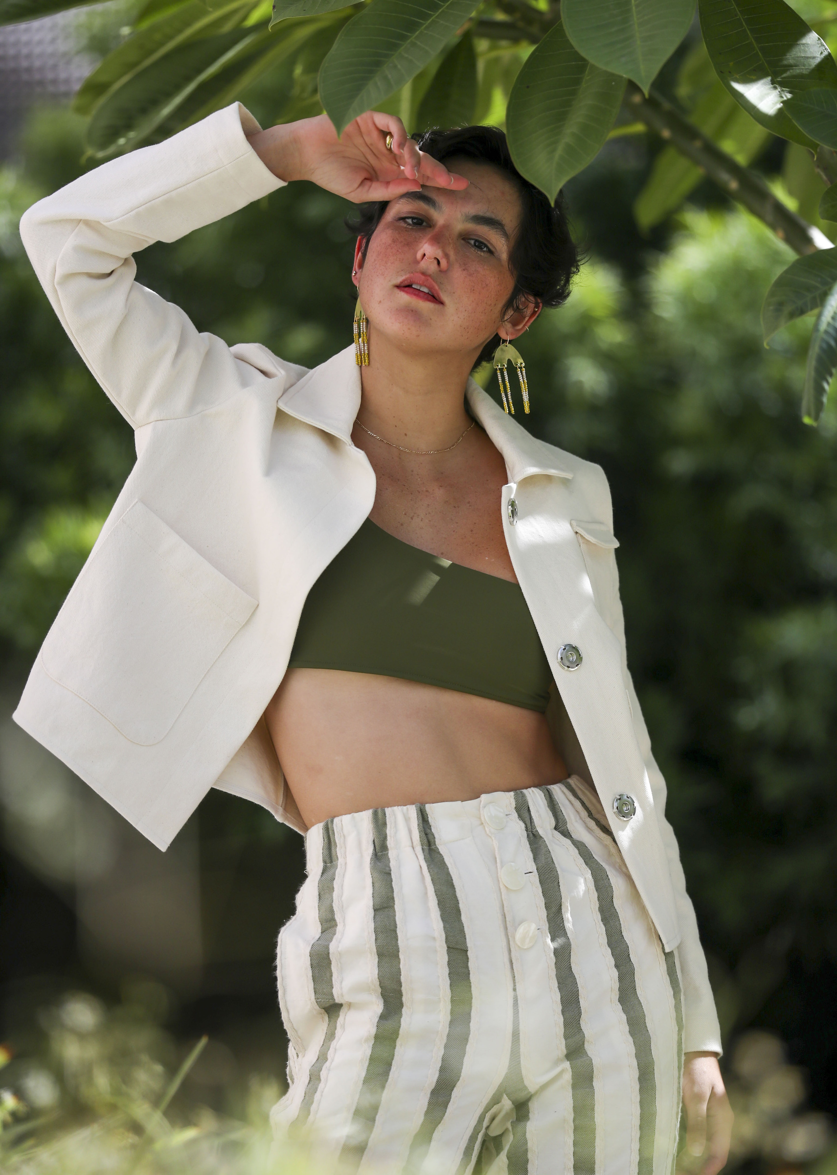 La propuesta para mujer cuenta con piezas cómodas, modernas y versátiles. (Foto: David Villafañe)