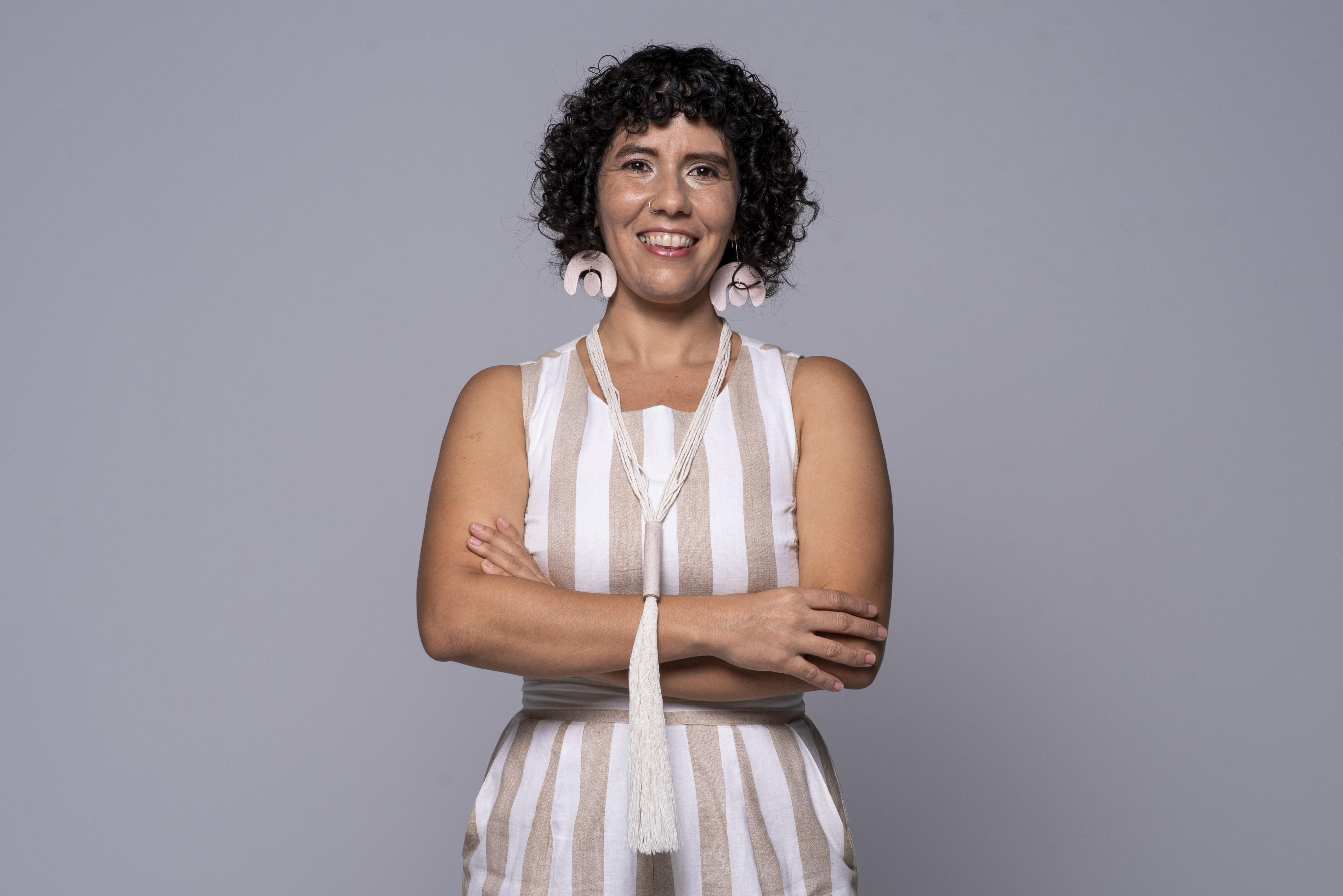 Elda González Santiago es la creadora de Eco Factoría. (Foto: Neidy Rosado)