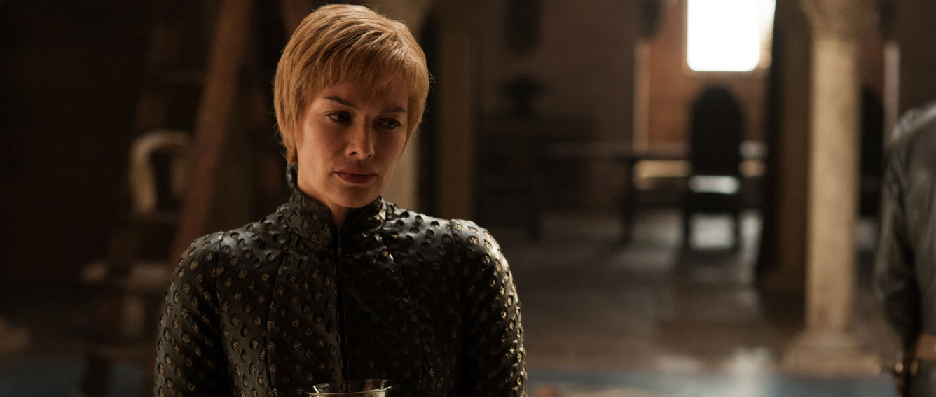 La poderosa reina de los siete reinos, Cersei Lannister. (HBO/ Helen Sloan/S7/Ep.1)
