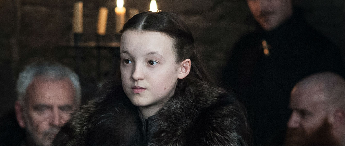 Lyanna Mormont es la líder de la casa Mormont, se ha convertido en uno de los personajes favoritos por su ferocidad y carácter firme a tan corta edad. (HBO/ Helen Sloan/S7/Ep.1)