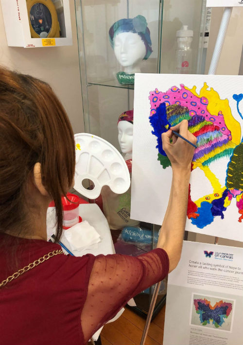 Darleen Savir también disfruta de la pintura. (Suministrada)