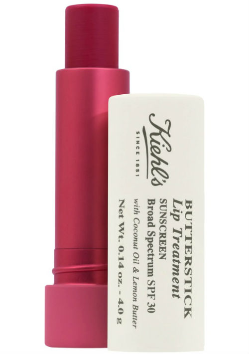 3. Protector de labios - Es una de las áreas más olvidadas al momento de protegerse contra el sol. Para evitar que se quemen, usa un labial con amplio espectro y reaplícalo durante el día. Kiehl’s Since 1851 Butterstick Lip Treatment SPF 30. (Suministrada)