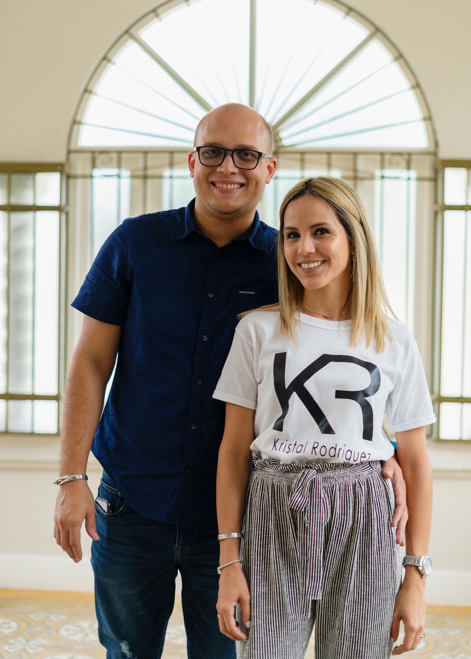 Javier Rivera y Kristal Rodríguez han encontrado la manera de unir su creatividad. (Suministrada)