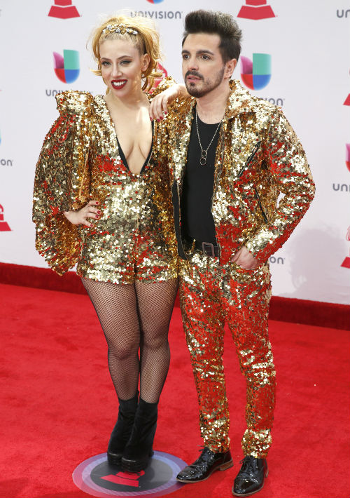 Juliana Gattas y Alejandro Sergi (AP)