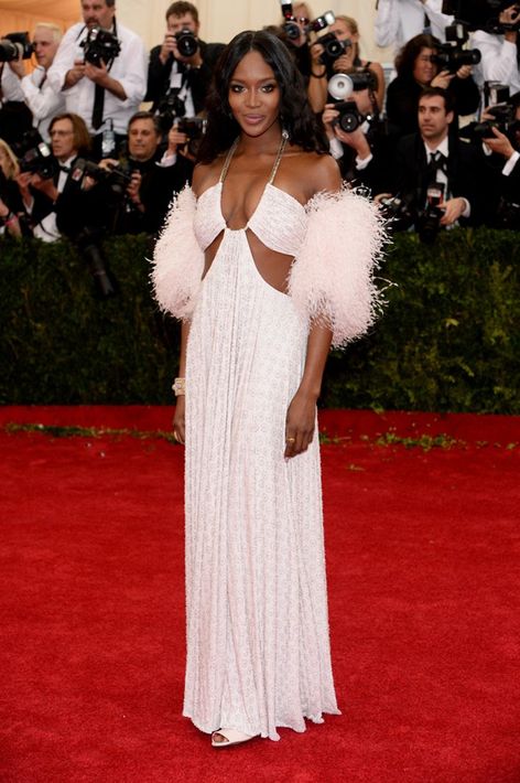 La modelo inglesa Naomi Campbell.