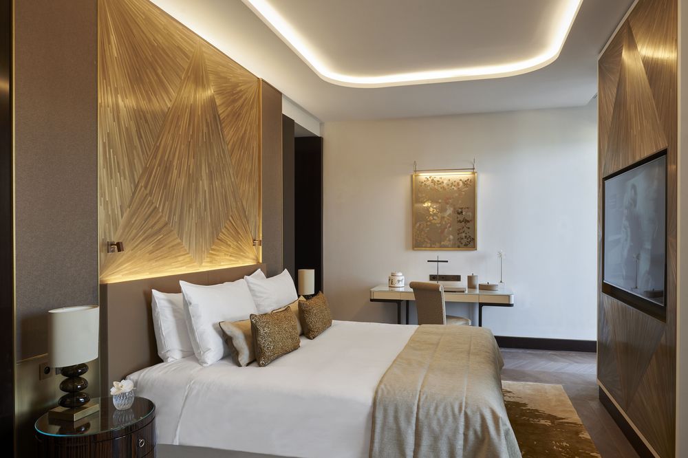 La suite Príncipe Rainiero III asemeja a una villa mediterránea.Foto suministrada.
