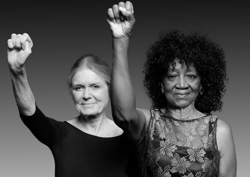 Gloria Steinem y Dorothy Pitman Hughes, fotografiadas por Dan Bagan, 2014 (Suministrada/Museum of the City of New York)
