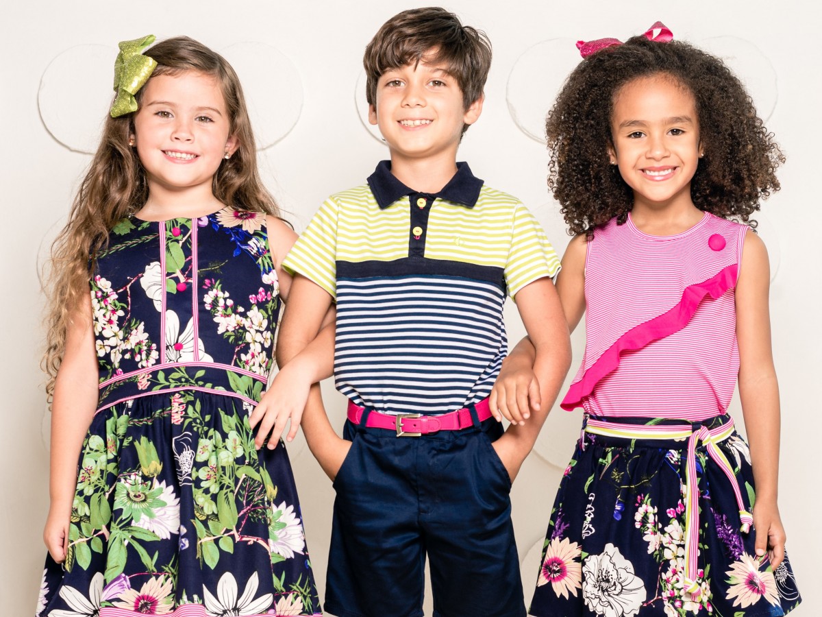 La naturaleza inspira la moda infantil