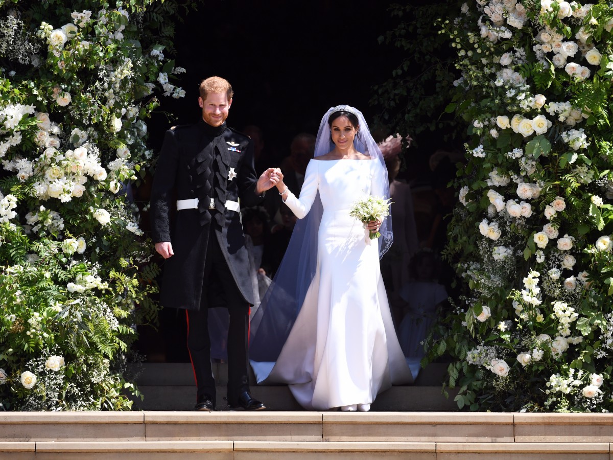 Los vestidos de boda de Meghan y Harry se exhiben en Edimburgo