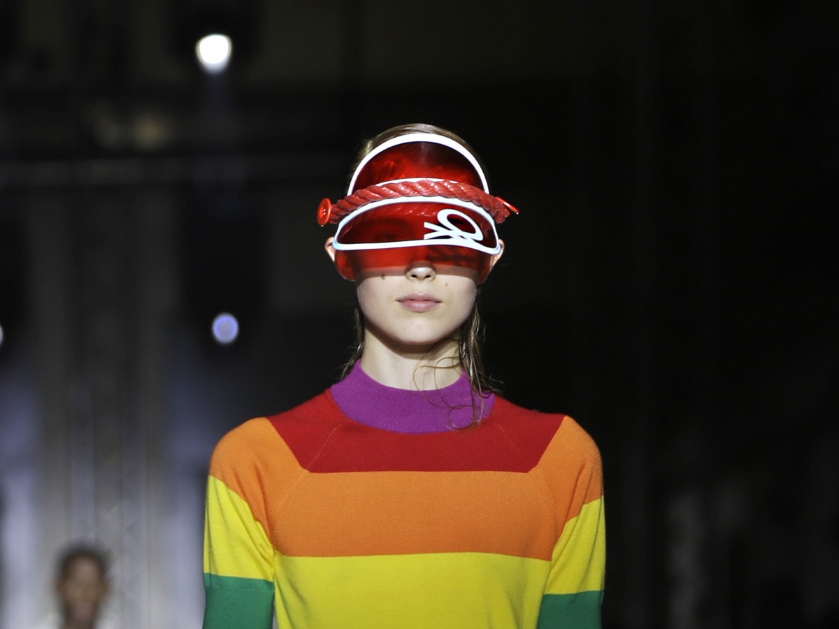 Benetton causa sensación en la Semana de la Moda de Milán
