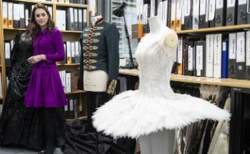 Kate Middleton visita el Teatro Real de la Ópera de Londres