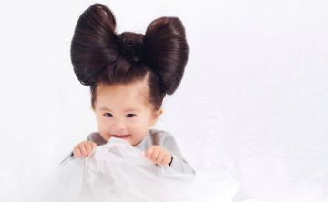 Una bebé con un cabello hermoso es la nueva embajadora de Pantene