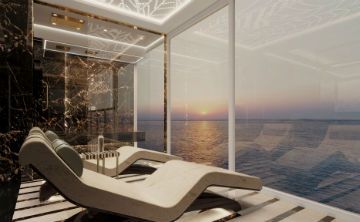 El crucero de lujo, la Regent Suite perfecciona la elegancia
