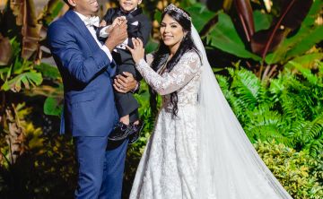En exclusiva: Así fue la boda del lanzador Edwin "Sugar" Díaz y Nashaly Mercado Mujica