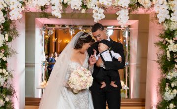 En exclusiva: el álbum de bodas del pelotero de Grandes Ligas Javier Báez e Irmarie Márquez