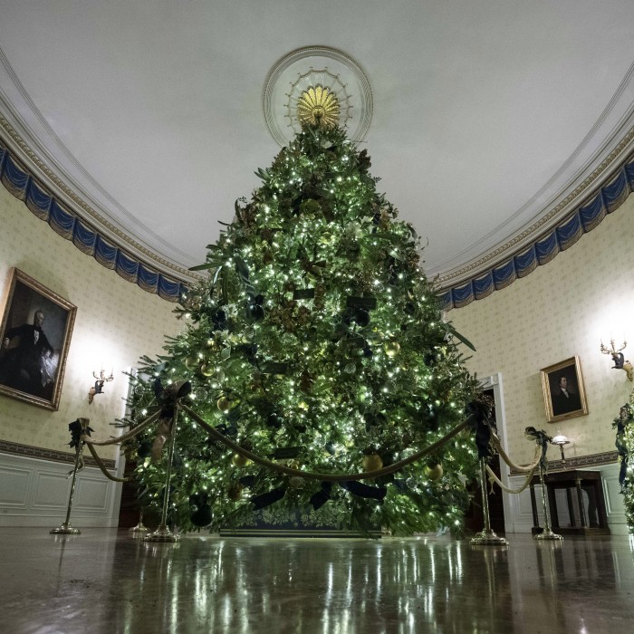 Así es la decoración de Navidad de la Casa Blanca este año